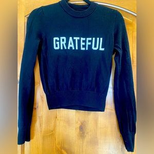 Spiritual Gangster crop sweater.